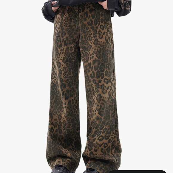 Denim - Leopard Jeans